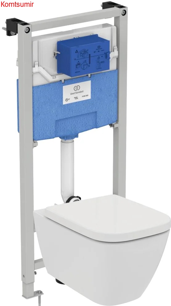 НАБОР 3 В 1 Ideal Standard i.Life B - Комплект Унитаз + Сиденье + Инсталляция T461401+T468301+R020467 (I001401)