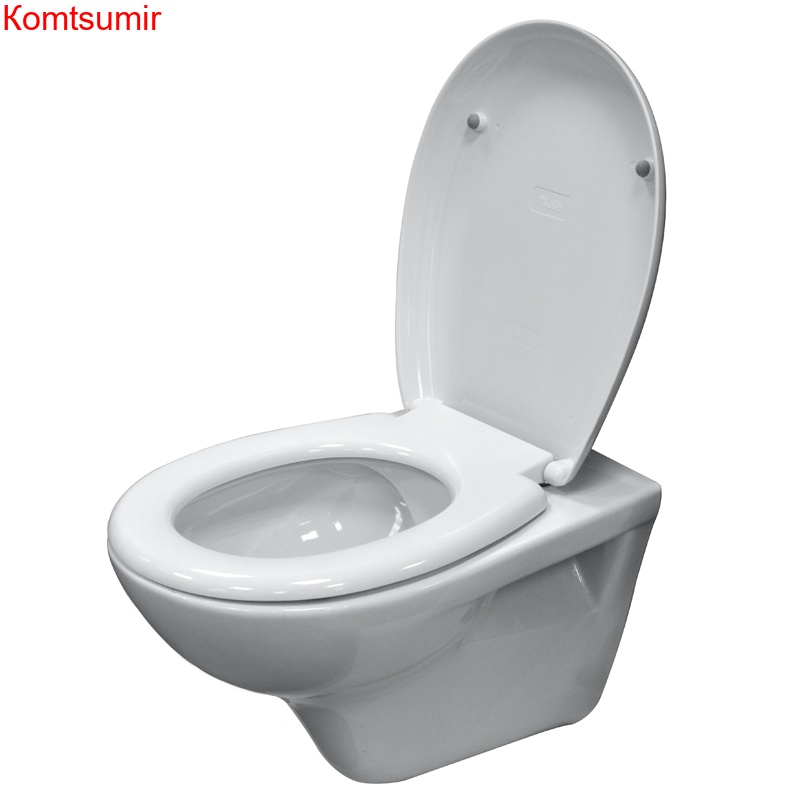 Унитаз подвесной Kale OPTIMUM 350х400х515 безободковый с сиденьем без микролифта, белый