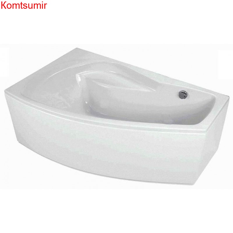 Ванна акриловая Santek Майорка асимметричная 150х90, левосторонняя, белая Ванна акриловая Santek Майорка асимметричная 150х90, левосторонняя, белая