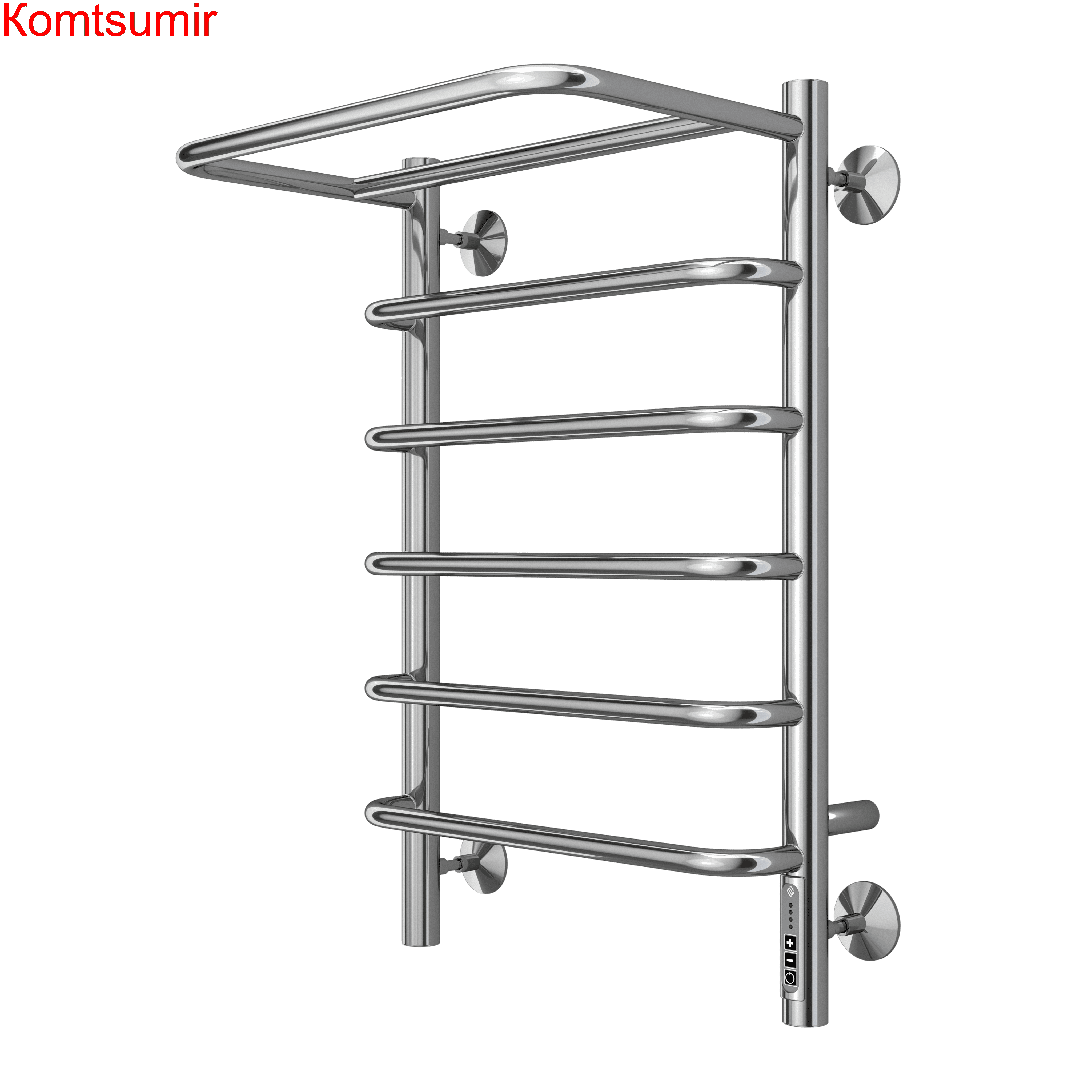 Полка П6 400х650 Электро (quick touch) Полотенцесушитель  TERMINUS