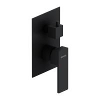 Damixa 537100300 Gala встраиваемый смеситель для ванны - душа, чёрный