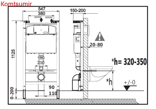 ПЭК Roca Debba Round Pack подвесной унитаз Rimless + инсталляция + сиденье Supralit (7.8931.0.498.0)