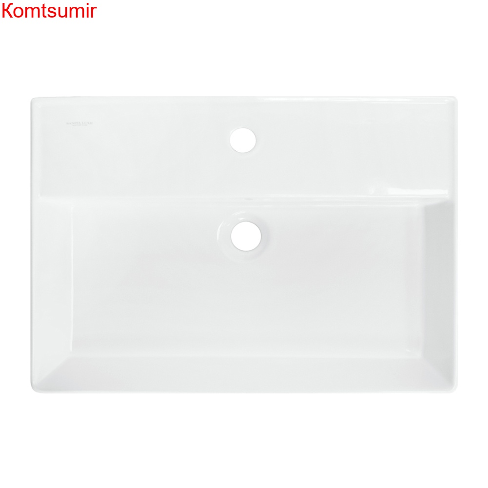 Раковина накладная Sanita Luxe 600х420х130 Novel Slim-60 белая (NOV60SLWB01S)