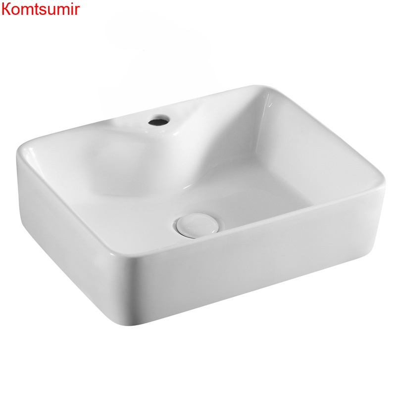 Раковина Azario 49х38х13, накладная, белая (AZ-4569A)