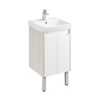 Тумба под раковину AQUATON Сканди 45 Doors универсальная, Белый/Дуб Верона (1A278701SDB20) Тумба под раковину AQUATON Сканди 45 Doors универсальная, Белый/Дуб Верона (1A278701SDB20)