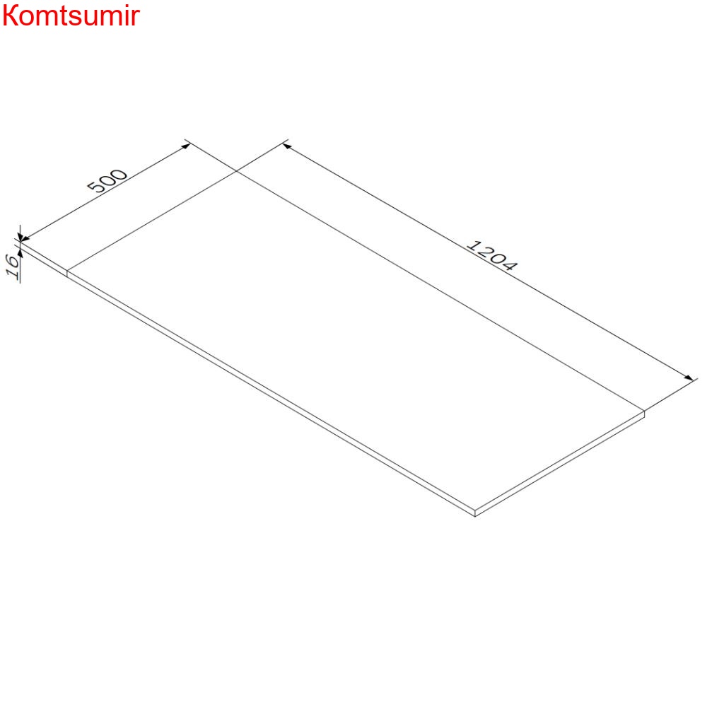 M8FST1201WG Func Столешница под накладную раковину, для тумбы 120 см, цвет белый глянец M8FST1201WG Func Столешница под накладную раковину, для тумбы 120 см, цвет белый глянец