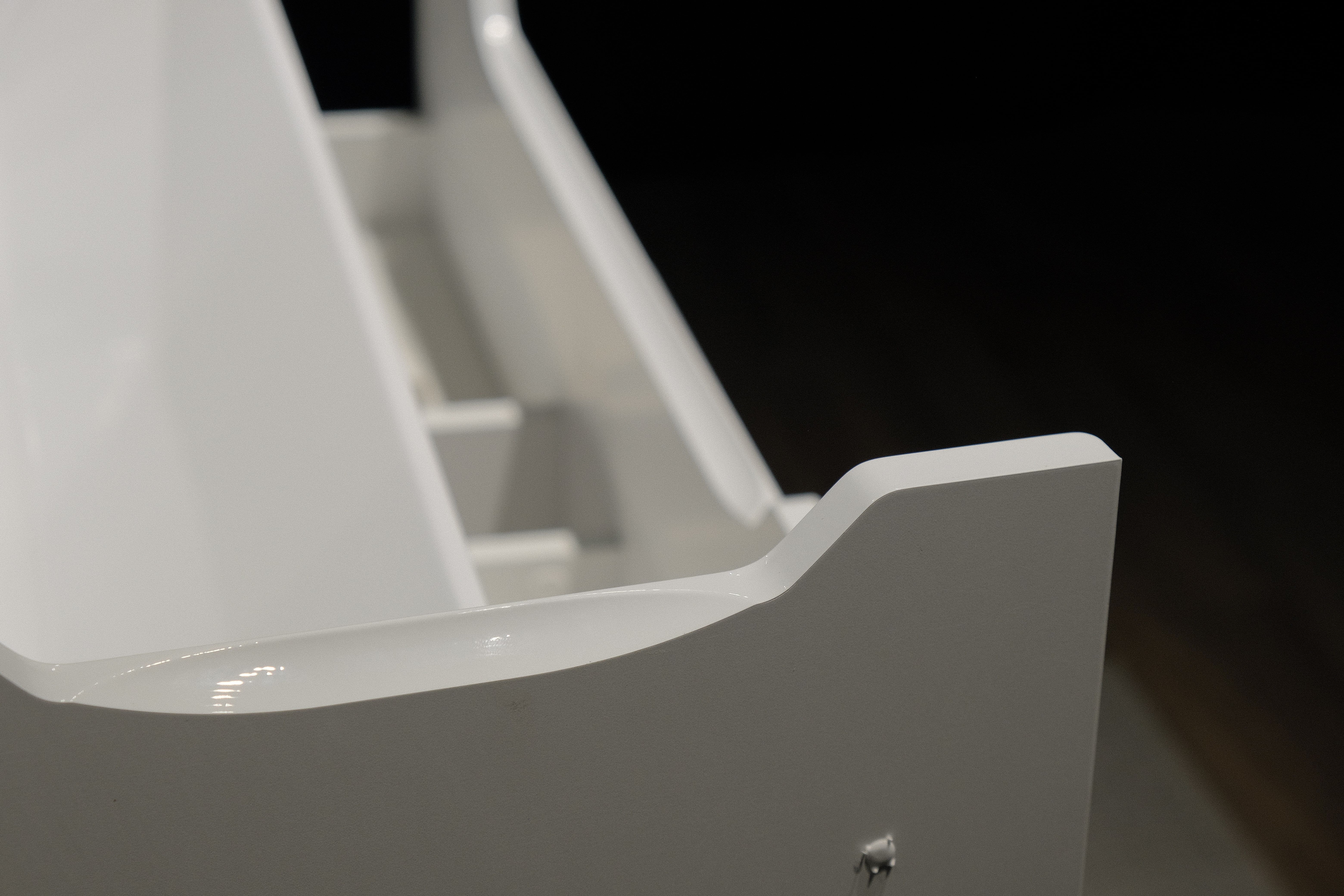 Тумба Wector 100 подвесная белая