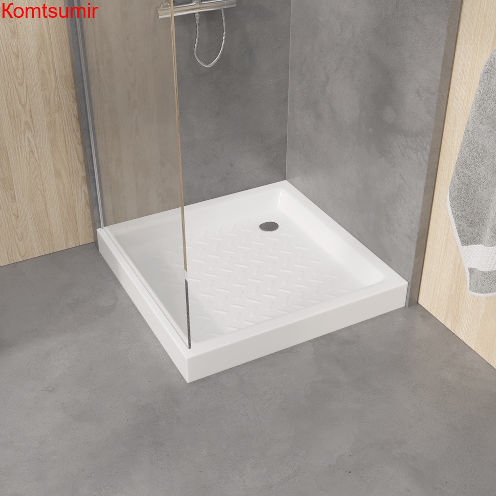 Душевой поддон квадратный керамический RGW CR 900