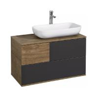 Тумба под раковину AQUATON Терра 85 подвесная, дуб кантри/антрацит (1A247201TEKA0) Тумба под раковину AQUATON Терра 85 подвесная, дуб кантри/антрацит (1A247201TEKA0)