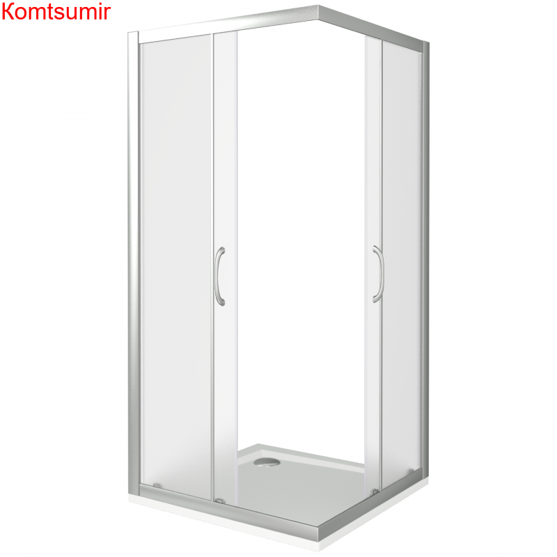 Душевой уголок поддон отдельно 80х80 квадратный Good Door Latte CR-80-G-WE ЛА00018 Душевой уголок поддон отдельно 80х80 квадратный Good Door Latte CR-80-G-WE ЛА00018