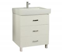 Тумба под раковину AQUATON Америна 80 М напольная, белая (1A169101AM010)