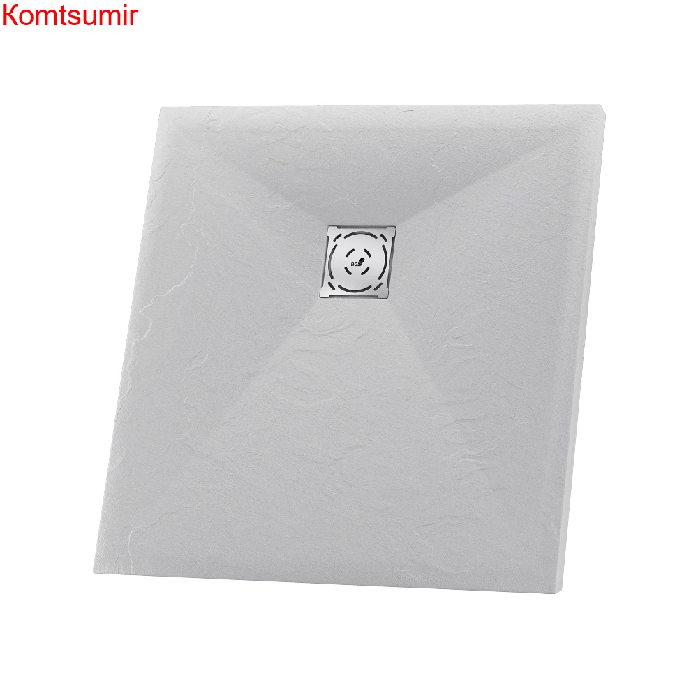 Душевой поддон квадратный RGW ST-Co Бетон 900x900