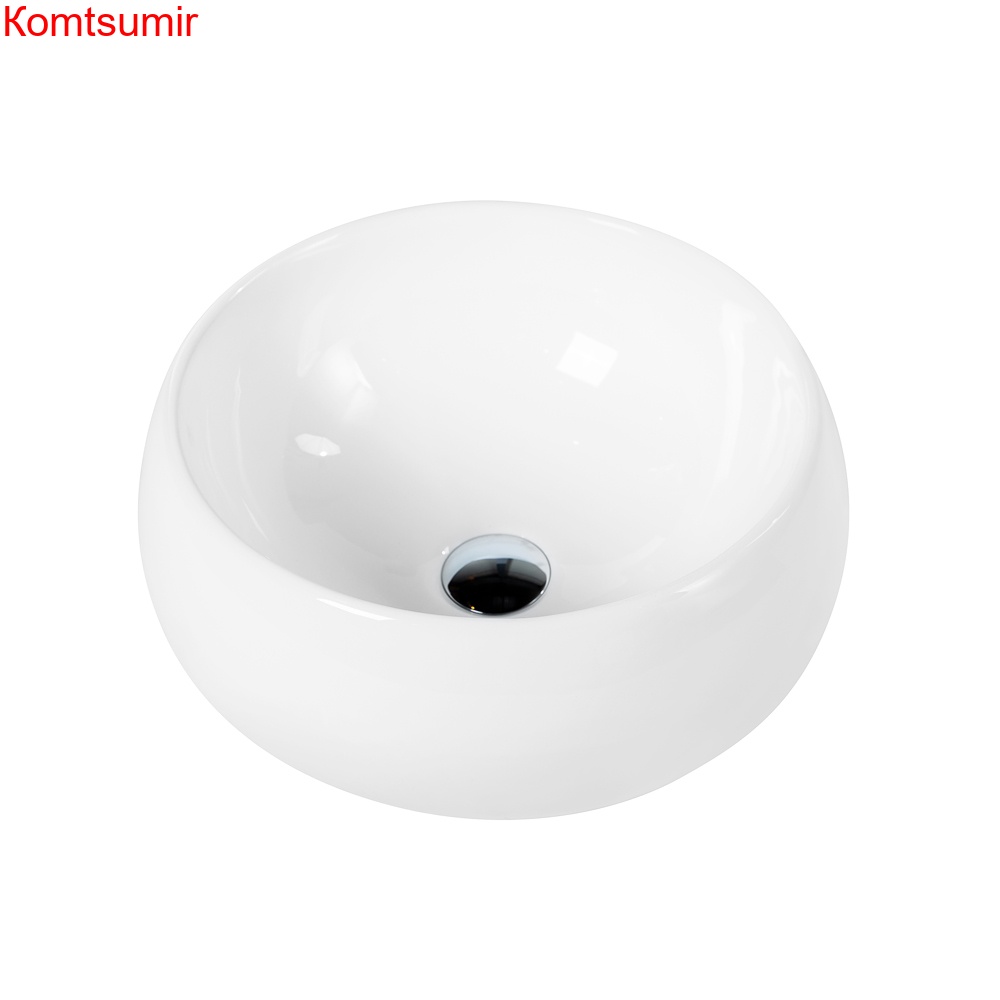 Раковина накладная керамическая круглая BB1065