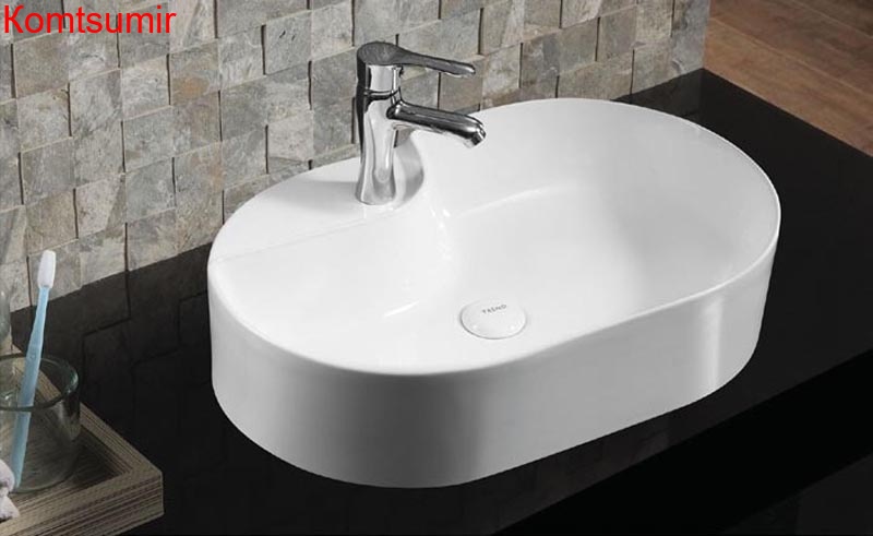 Раковина Azario 60х40х14,5 накладная, белая (AZ41302)