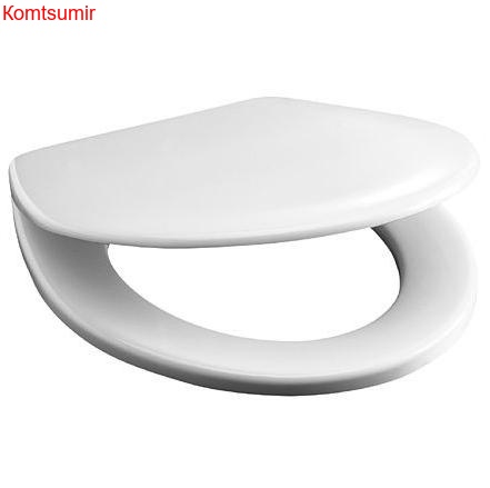 Крышка-сиденье для унитаза Jika ZETA стальные петли, микролифт (подходит к унитазу DINO)