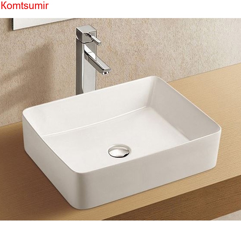 Раковина Azario 475х370х140 накладная, белый (AZ-2074)