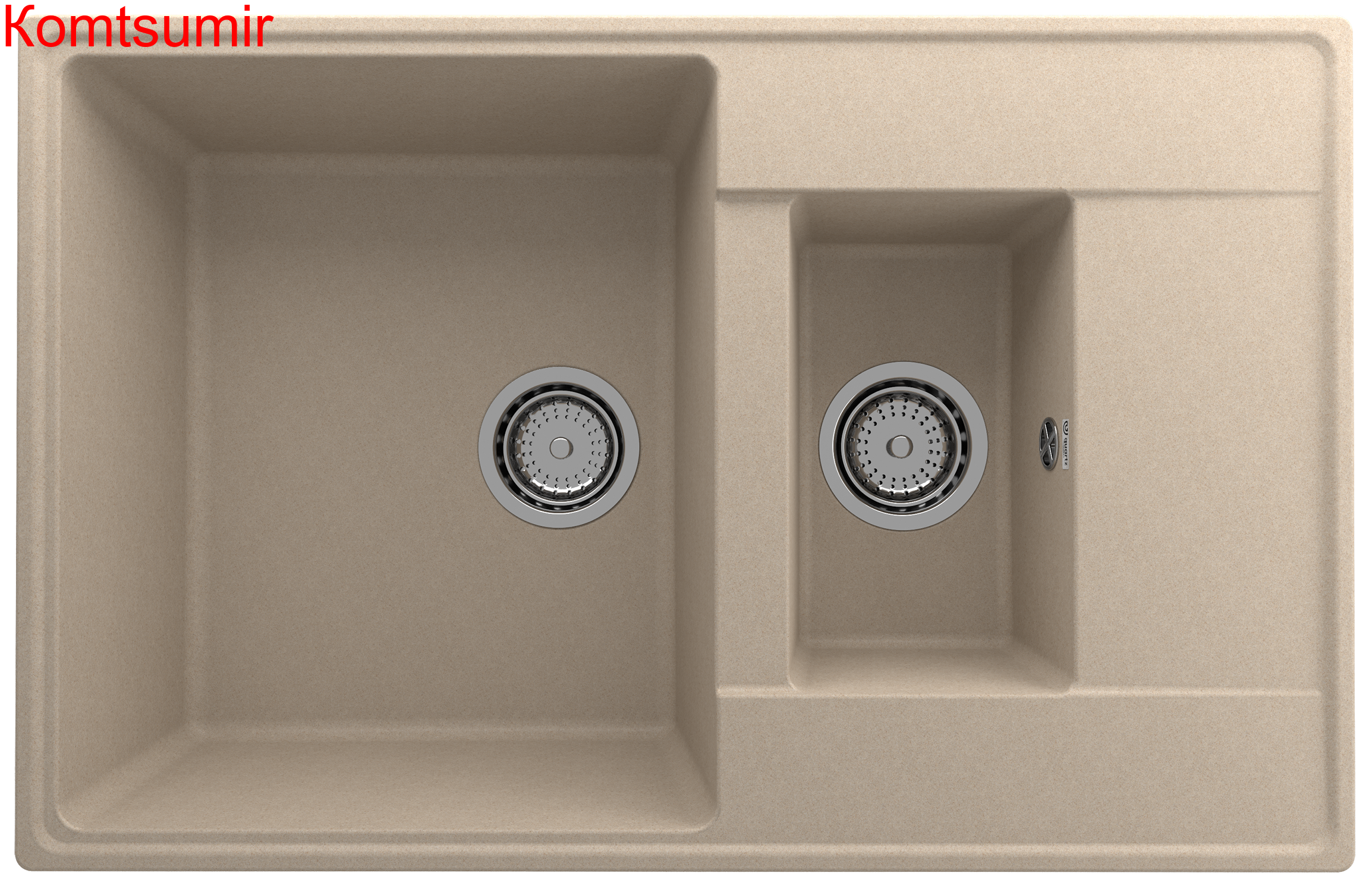 Мойка ULGRAN Quartz Prima 780 1,5 K