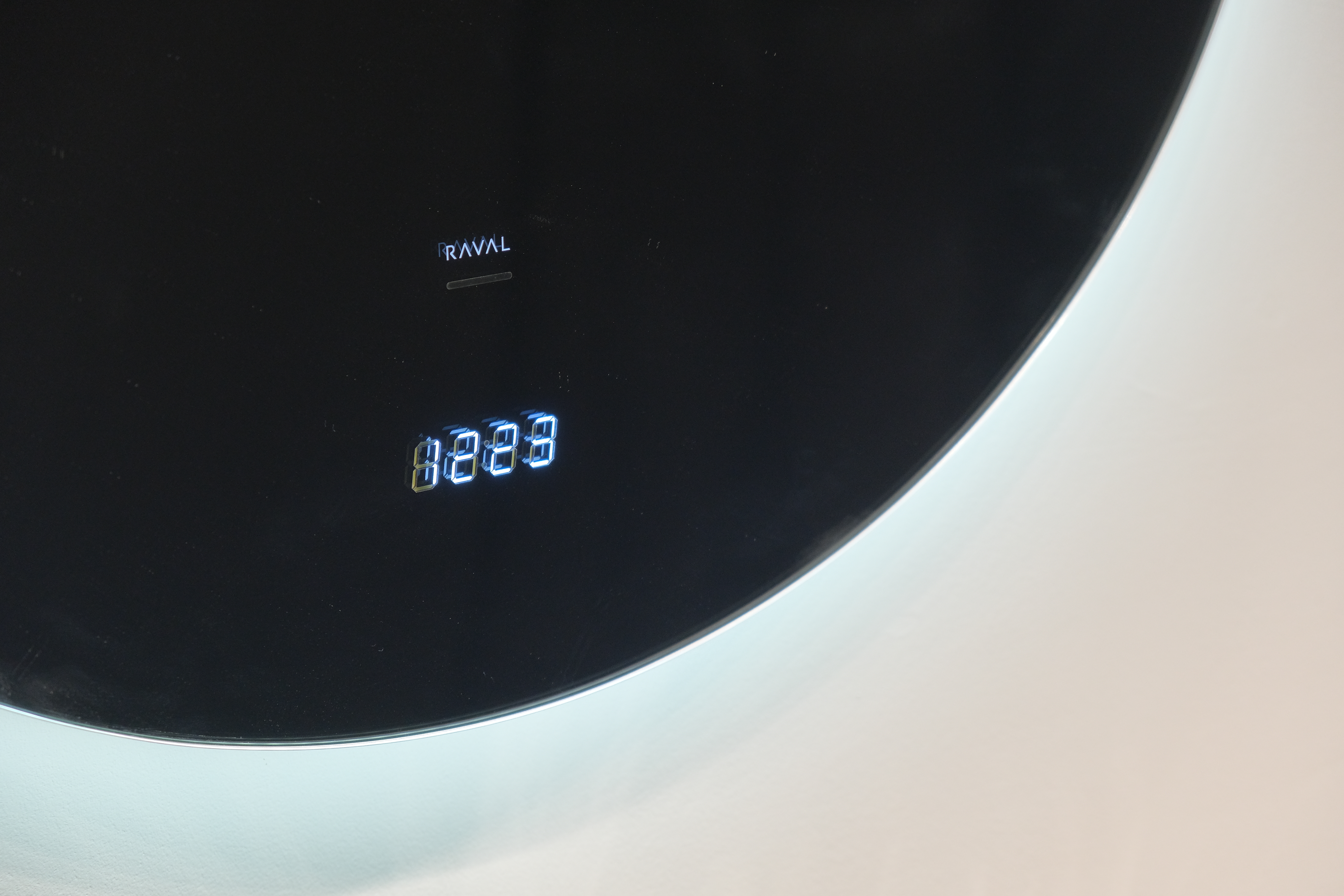 Зеркало Solo 100 с подсветкой и часами