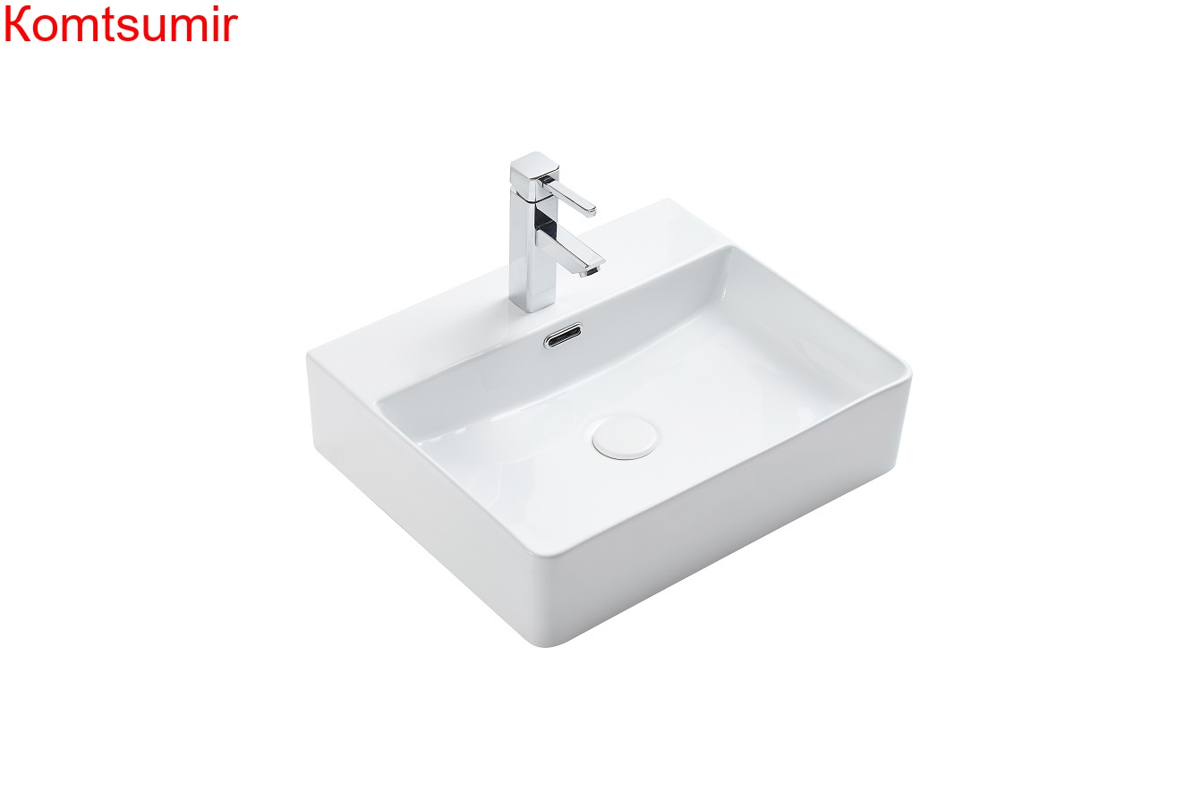 Раковина накладная для установки на столешницу AQUATEK AQ3231-00, 500*420*130 мм