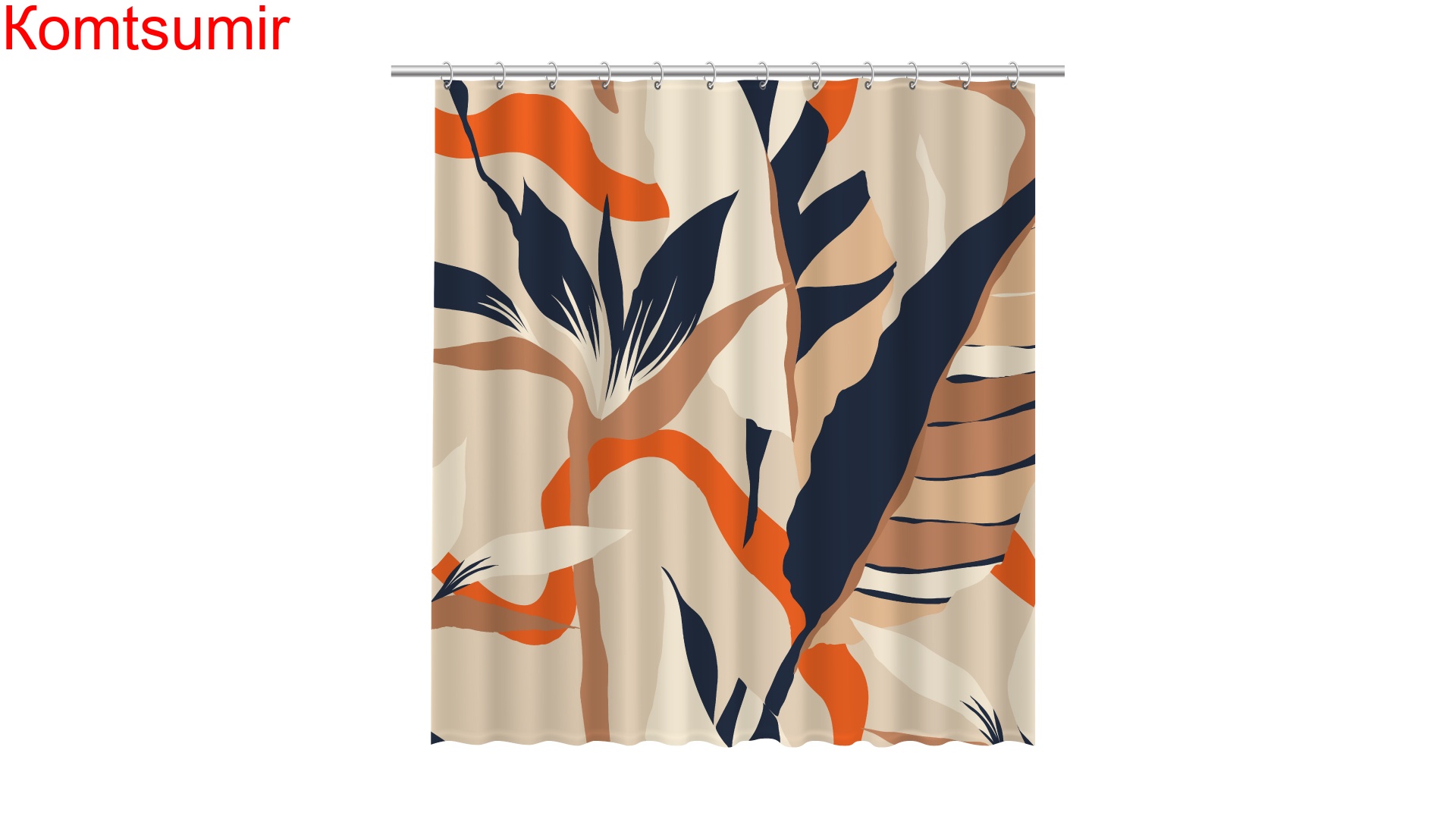 Штора для ванной Fixsen Terra, FX-2520