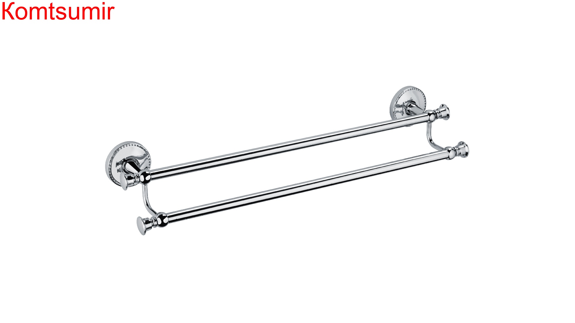 Полотенцедержатель трубчатый двойной Fixsen Adele FX-55002