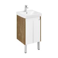 Тумба под раковину AQUATON Сканди 45 Doors универсальная, Белый/Дуб Рустикальный (1A278701SDZ90) Тумба под раковину AQUATON Сканди 45 Doors универсальная, Белый/Дуб Рустикальный (1A278701SDZ90)