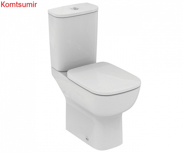 T283401 ESEDRA Напольный унитаз для монтажа с бачком, глубокий смыв, сидение и крышка заказывается дополнительно