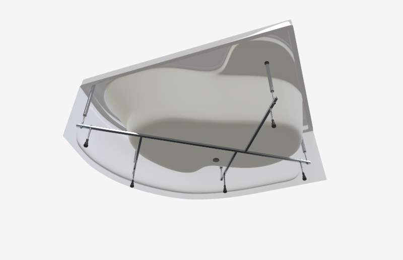 Акриловая ванна 1Marka Aura 150x105 L Акриловая ванна 1Marka Aura 150x105 L