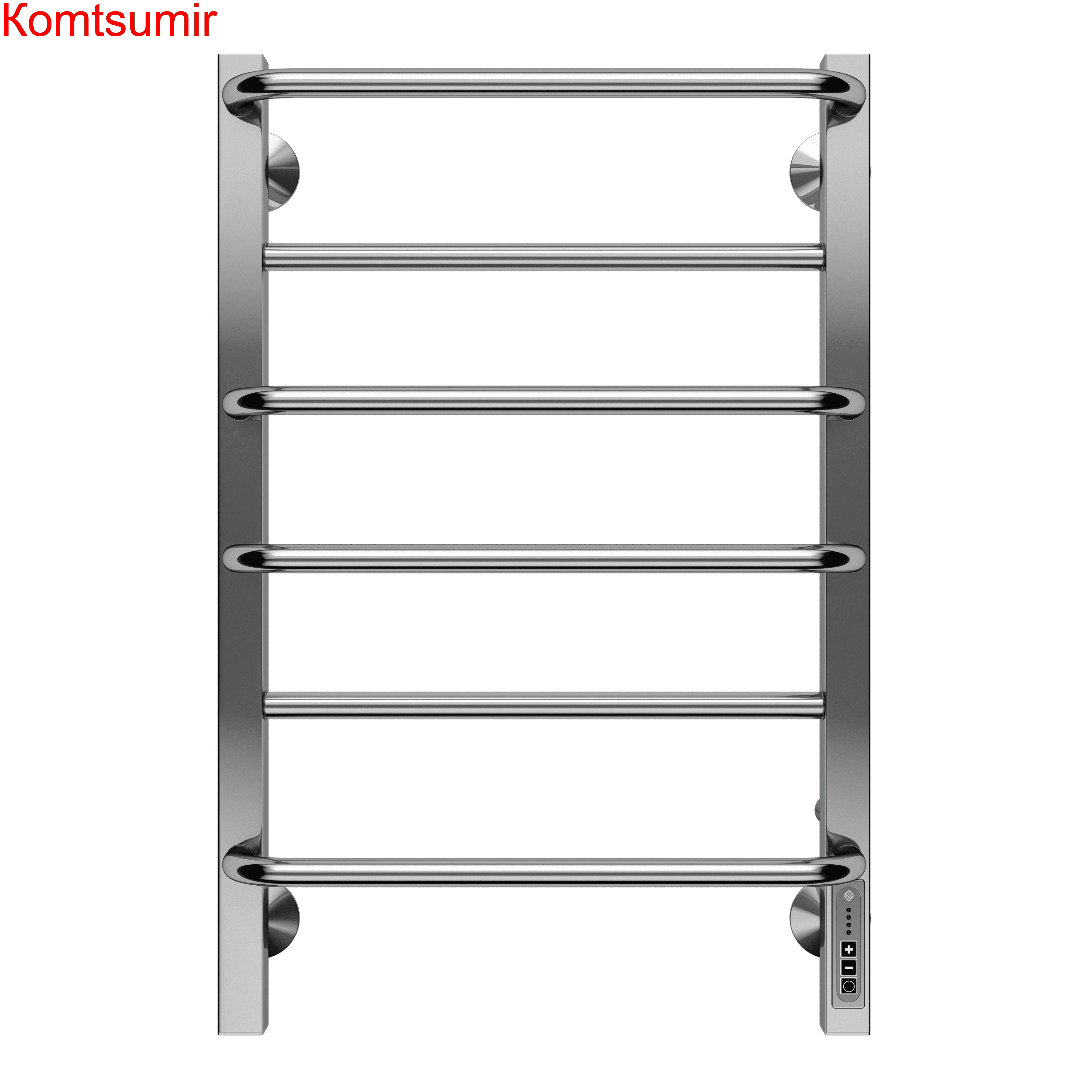 Евромикс квадро П6 400х650 Электро (quick touch) Полотенцесушитель  TERMINUS