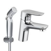 Damixa 770300001 Jupiter, смеситель для умывальника с гиг. душем, хром