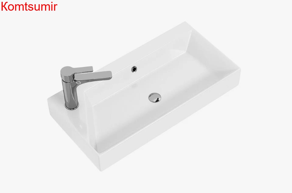 Слим Синерджи, 65 см, мебельный умывальник, керамический 