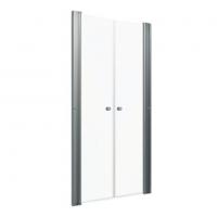 Дверь душевая  Triton "Дабл" 100*185" Хром