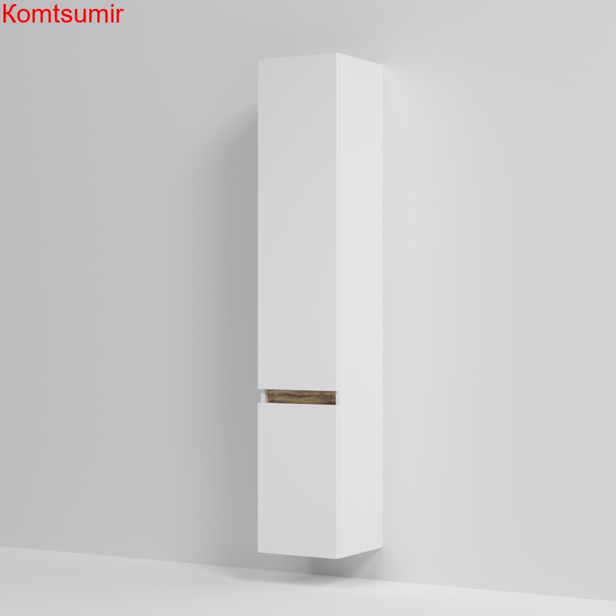 M85ACHR0306WG X-Joy, шкаф-колонна, подвесной, правый, 30 см, цвет: белый, глянец