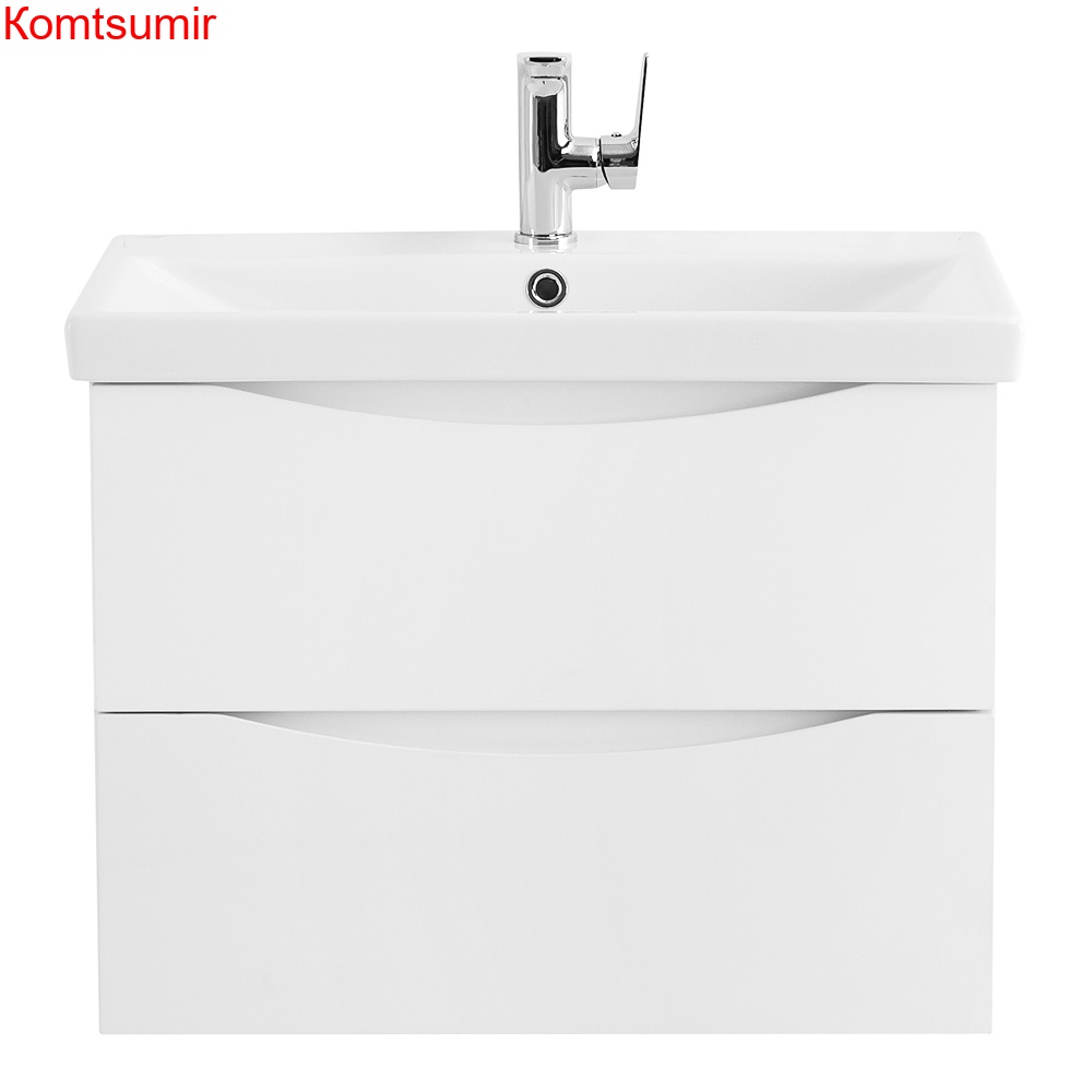 База под раковину подвесная BelBagno MARINO-CER-600-2C-SO-BO-P Bianco Opaco