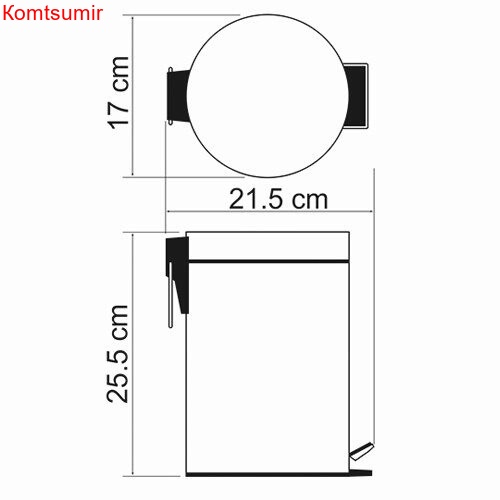WasserKRAFT K-633 Ведро 3L
