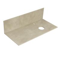 Столешница-панель AQUATON Мишель 100.0х1.6х45.0 керамогранит Бежевый (1A253303MIX40)