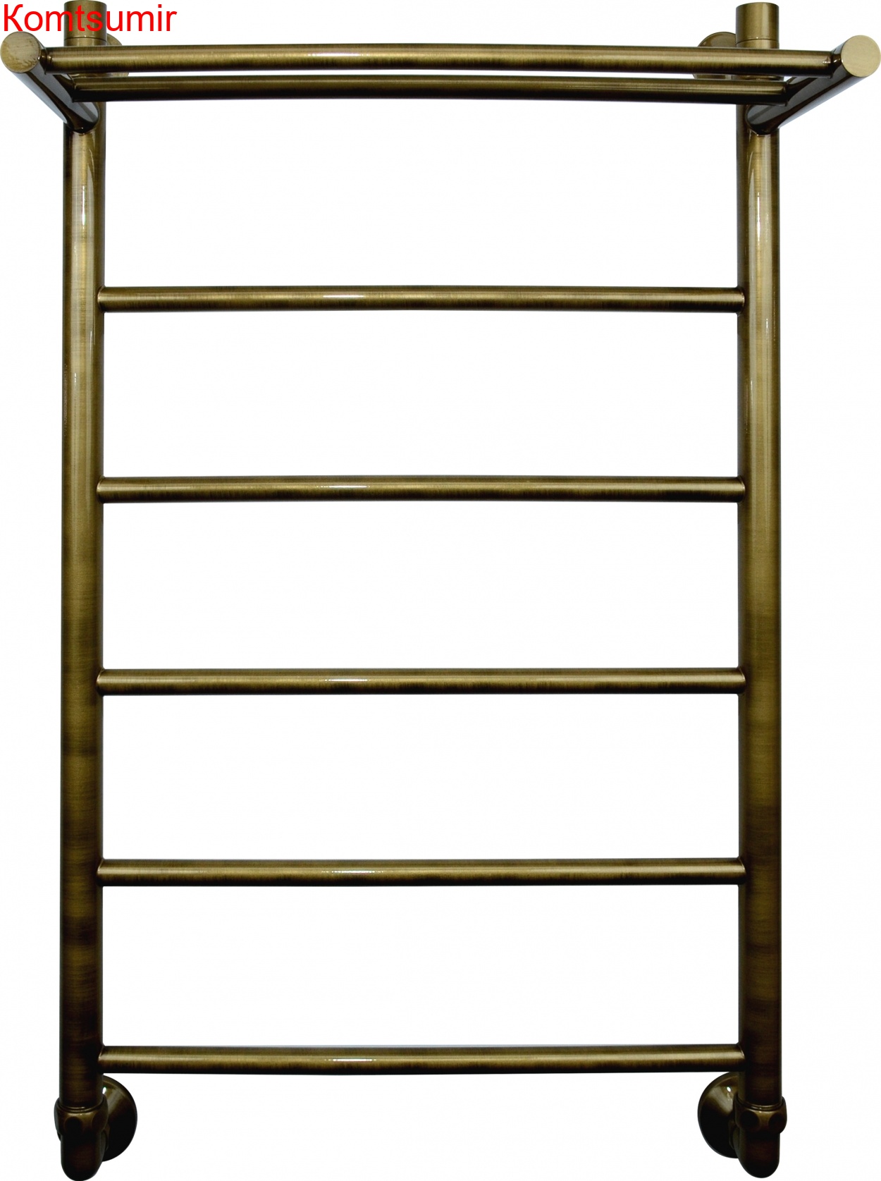 Полотенцесушитель водяной Двин F 80/50 1" - 1/2" состаренная бронза