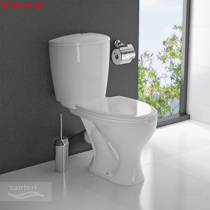 Унитаз-компакт с сиденьем Santeri Versia (1.P403.3.S00.00B.F)
