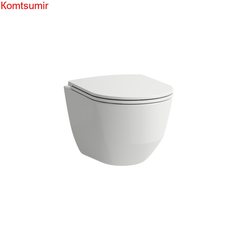 PRO RIMLESS Чаша подвесного унитаза, укороченный, с глубоким смыванием, бел