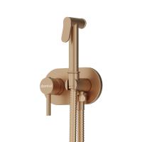 Damixa 214000000 Option, смеситель монтируемый в стену, с гиг.душем, бронза