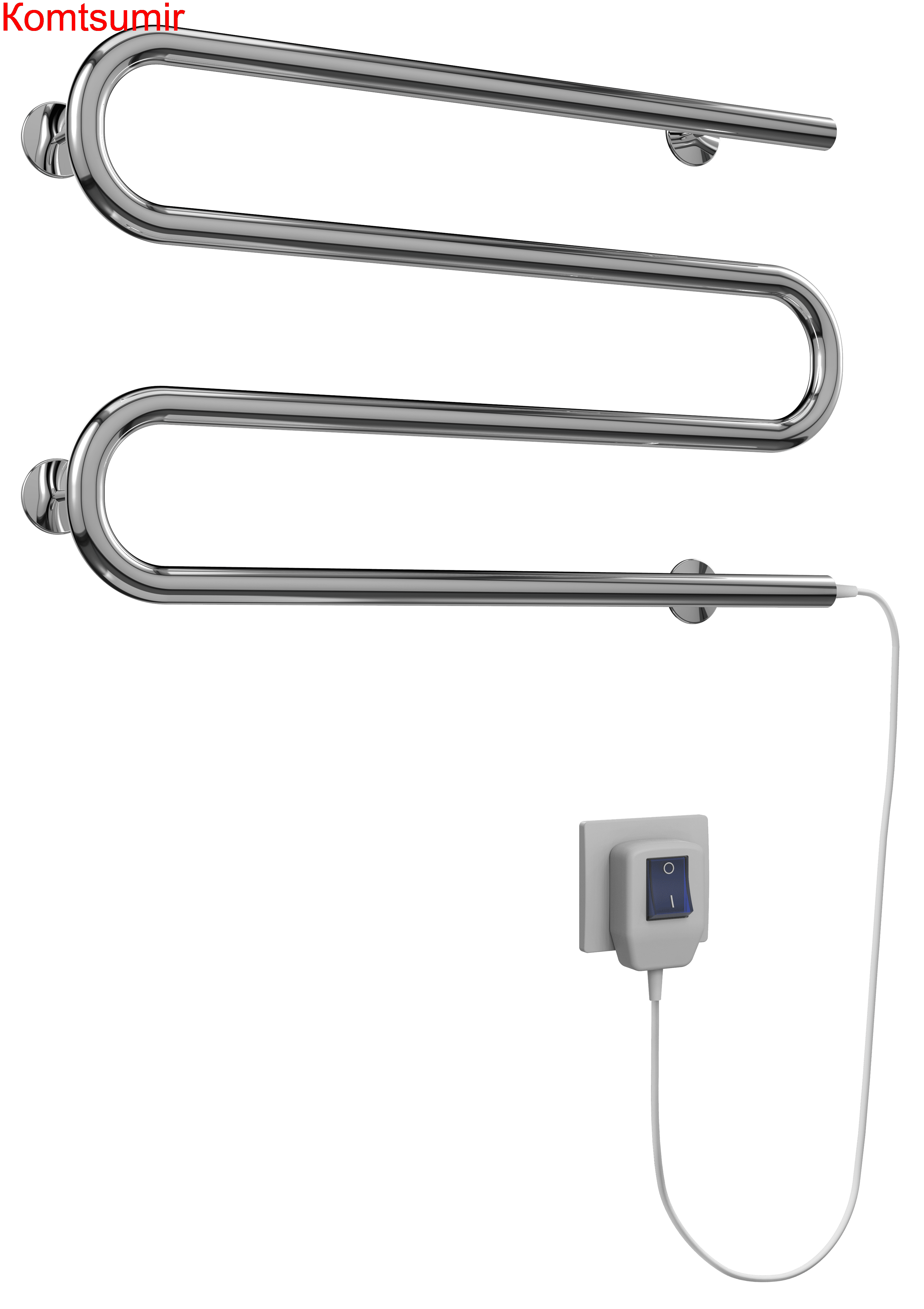 Электро 25 М-обр 600х350 Полотенцесушитель  TERMINUS