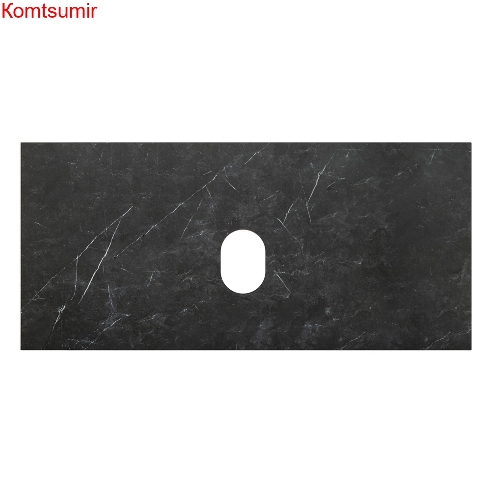 Столешница из керамогранита BelBagno KEP-100-MNO-W0 Marmo Nero Opaco Столешница из керамогранита BelBagno KEP-100-MNO-W0 Marmo Nero Opaco