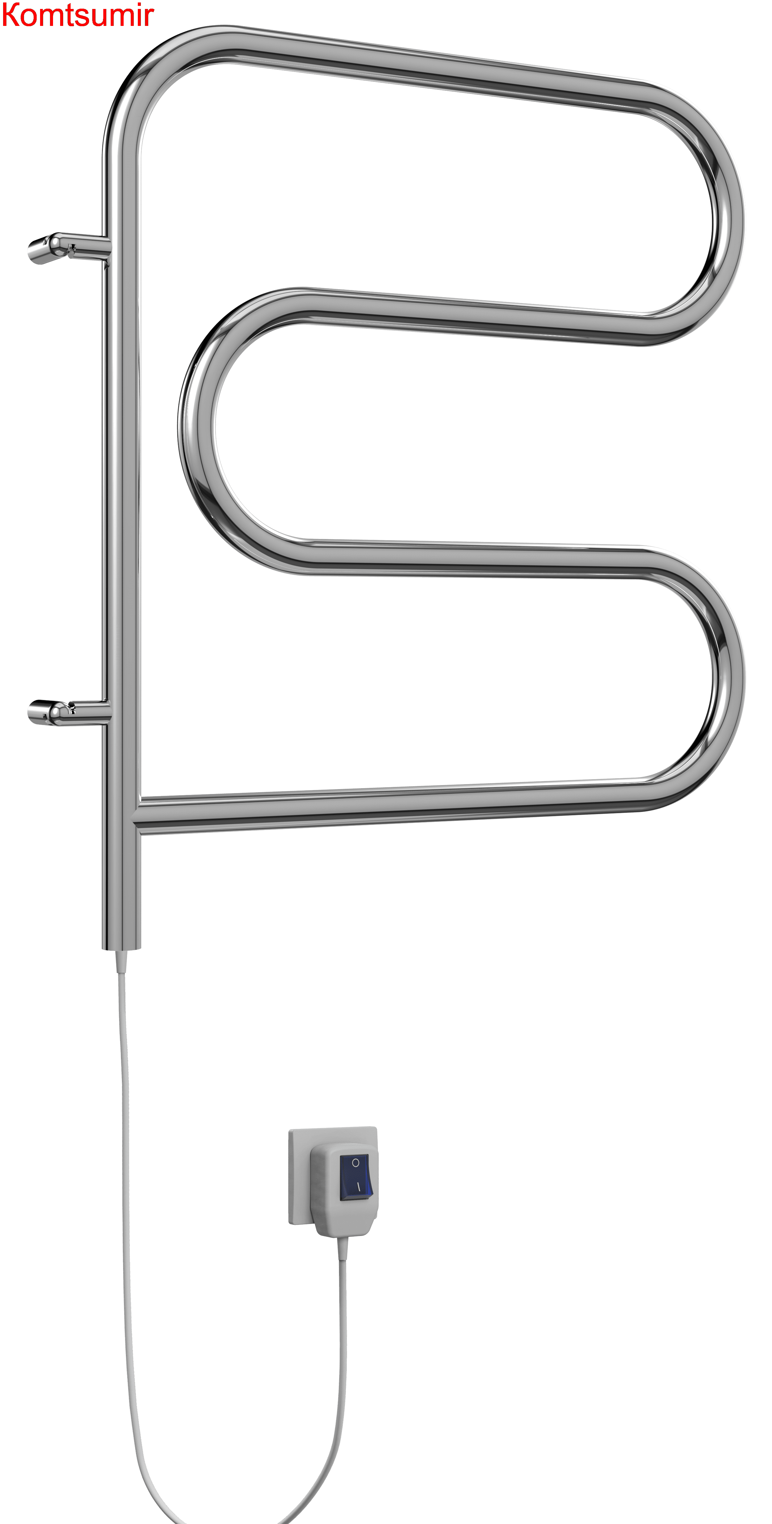 Электро 25 F-обр 600х600 поворотный Полотенцесушитель TERMINUS