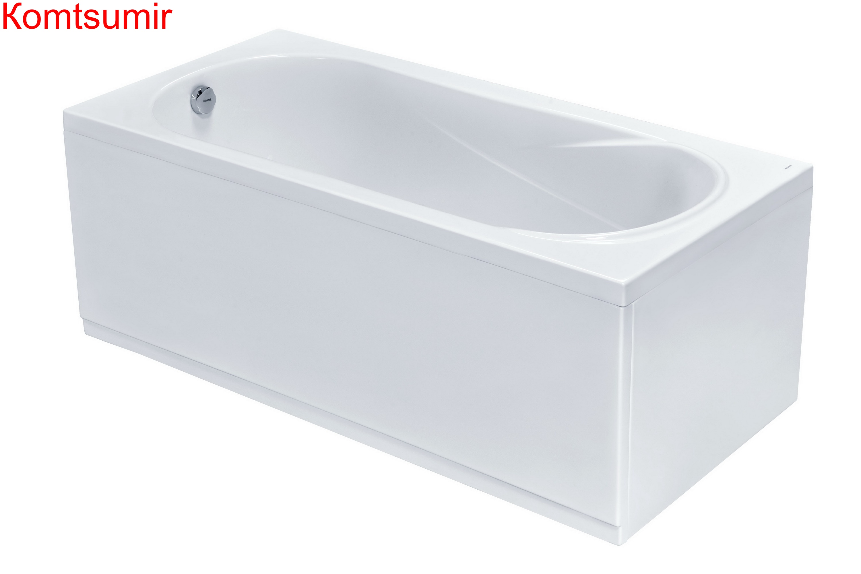 Ванна акриловая Santek КАСАБЛАНКА XL прямоугольная 170x80 Ванна акриловая Santek КАСАБЛАНКА XL прямоугольная 170x80