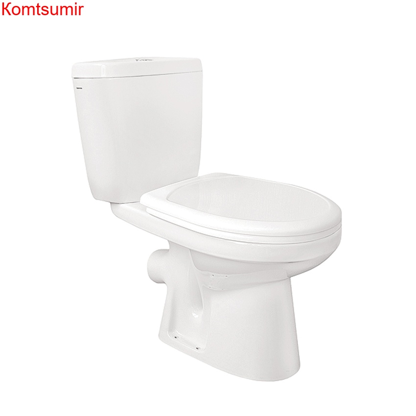 Santek Анимо Унитаз-компакт с косым выпуском и сидением стандарт