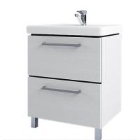 Тумба под раковину AQUATON РОНДА 55 подвесная, дуб светлый (1A207601RSC20)