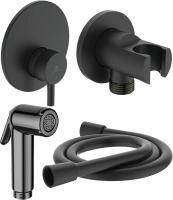 Гигиенический душ Ideal Standard IDEALSPRAY со смесителем, матовый черный (BD651XG)