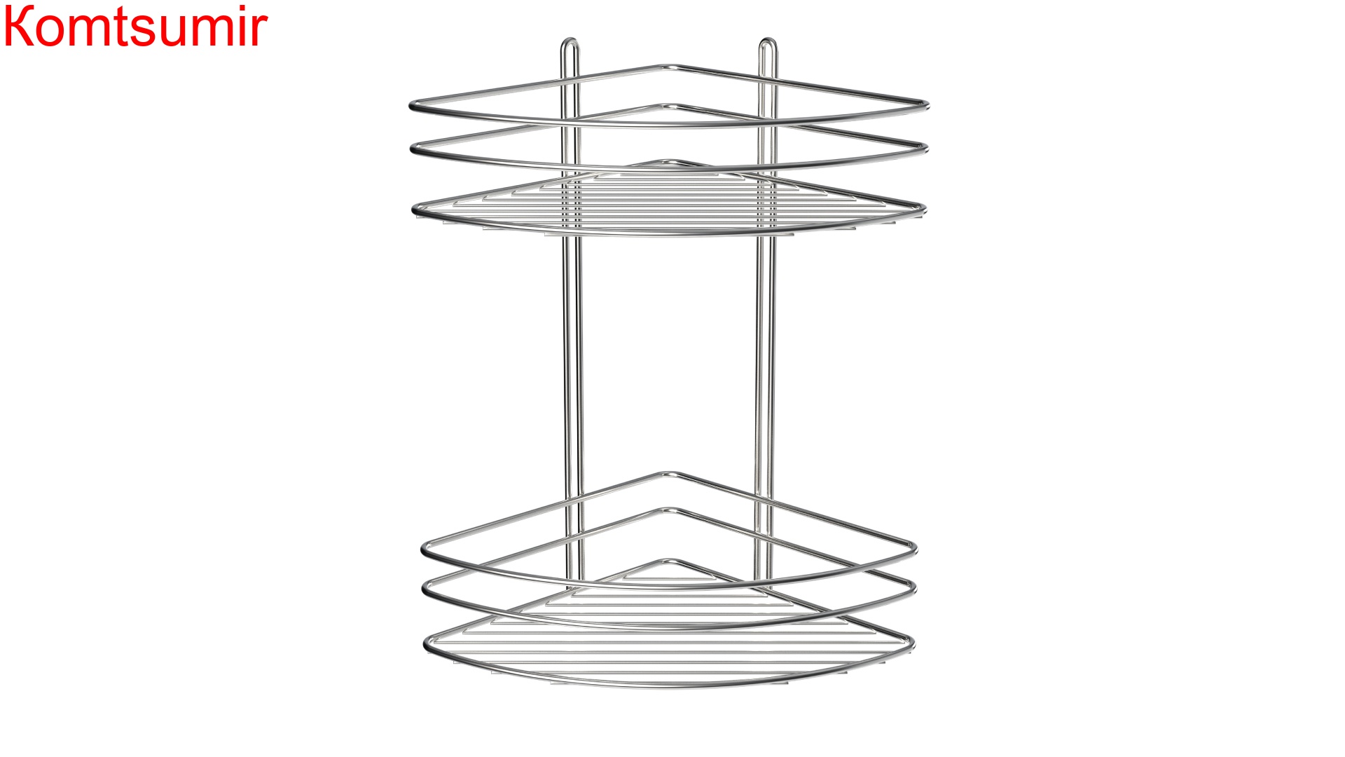Полка угловая двухэтажная Fixsen FX-850-2