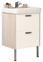 Тумба под раковину AQUATON Йорк 55 напольная, белый ясень (1A170501YOAV0)