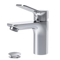 AM.PM F85A82100 X-Joy, смеситель для умывальника с д/к, излив 100 мм, хром, шт